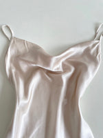 Load image into Gallery viewer, Cowl Neck Satin Top-Bust 34