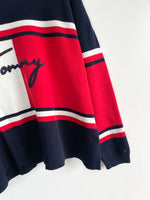 Load image into Gallery viewer, Vintage Tommy Hilfiger Cotton Pullover-Chest 54