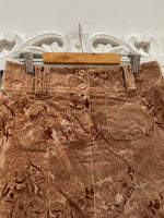 Load image into Gallery viewer, Paisley Corduroy Skirt-Waist 28