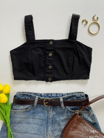 Load image into Gallery viewer, Janina Denim Top-Bust 34