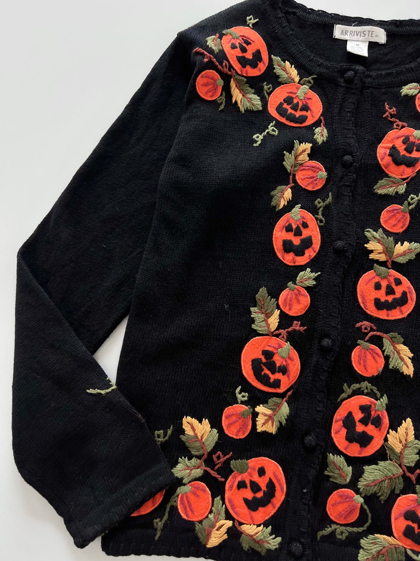 Arriviste Embroidered Sweater-Bust 46