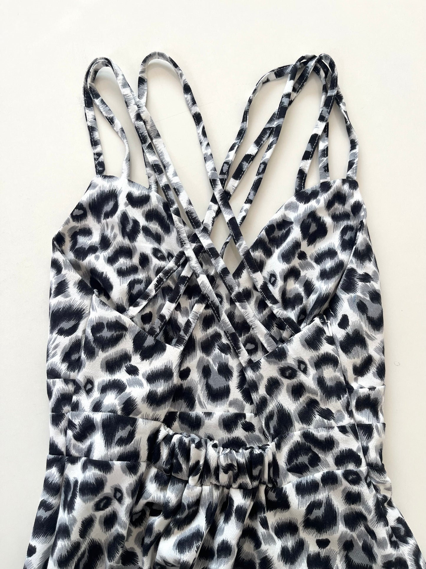 Animal Print Dress-Bust 32