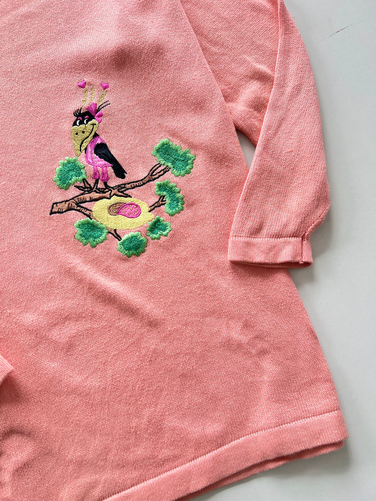 Blue Seven Embroidered Sweater-Bust 48