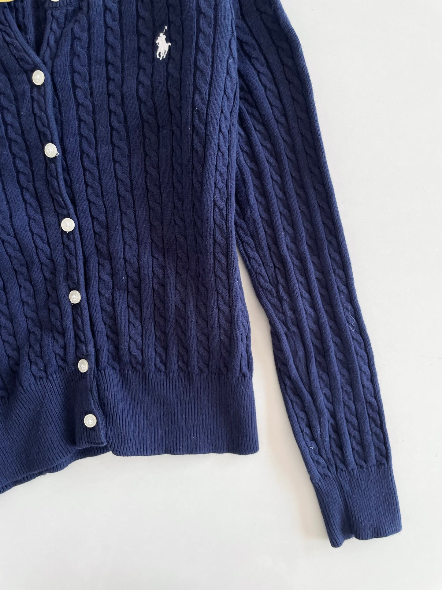 Ralph Lauren 100% Cotton Vintage Cardigan-Bust 30 to 32