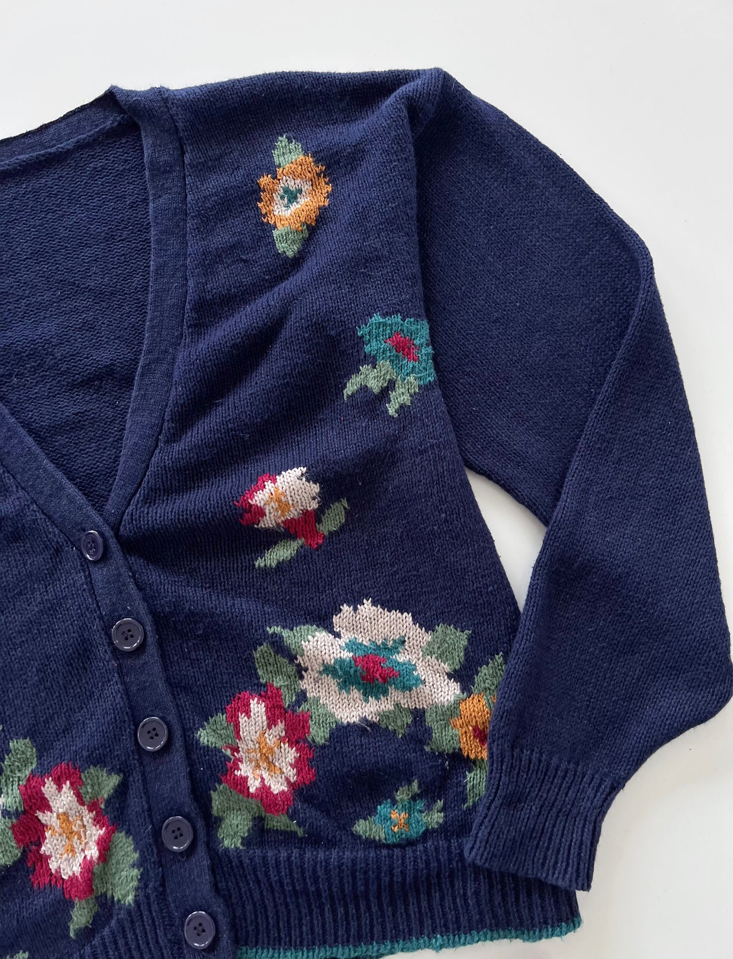 Embroidered Sweater-Bust 48