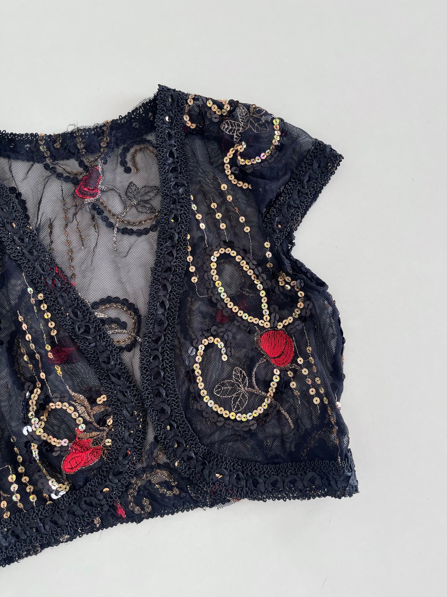 Sequin Top-Bust 30