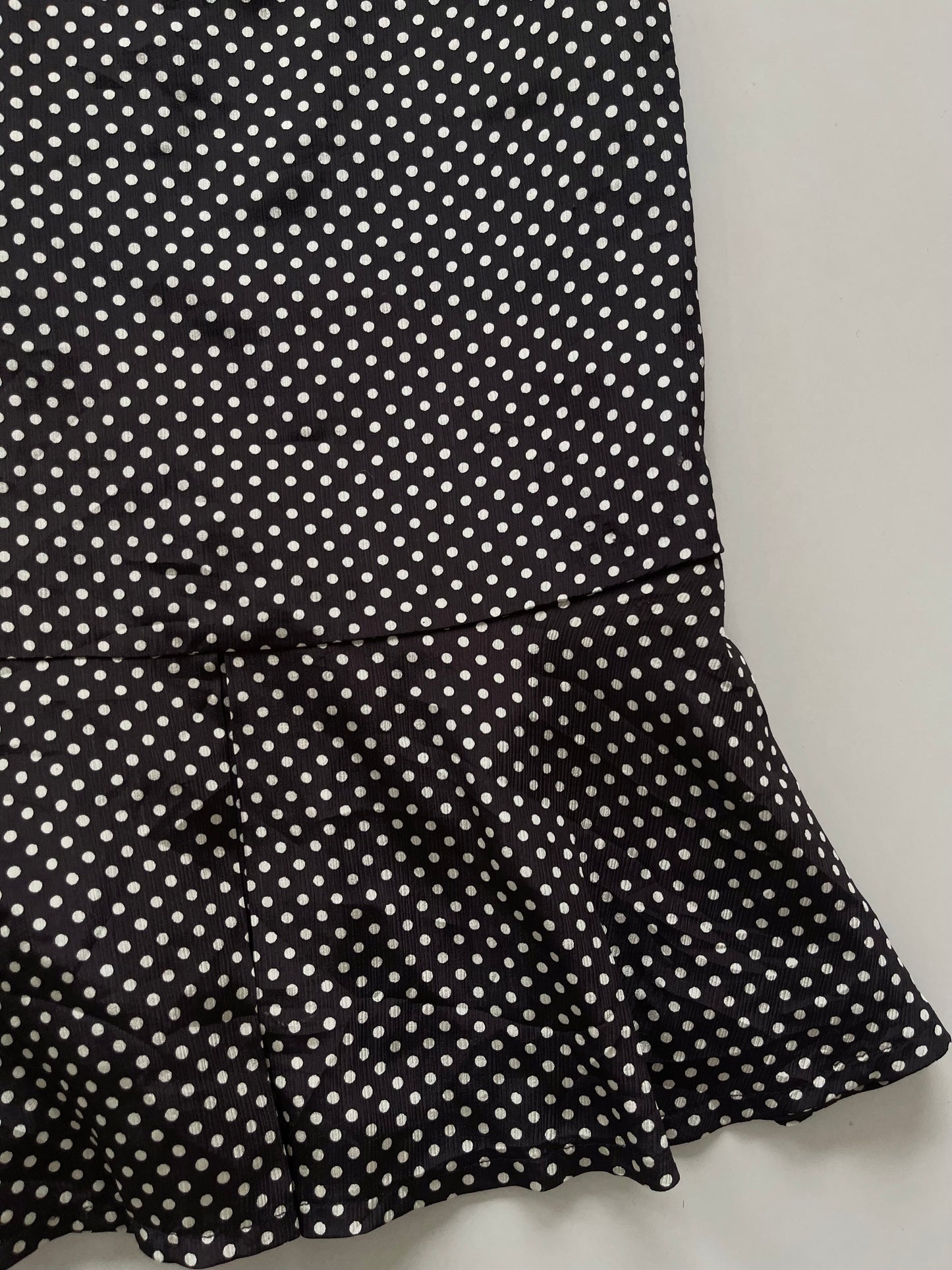 Chern Cuang Polka Dot Skirt-Waist 36