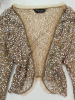 Load image into Gallery viewer, Dorothy Perkins Sheer Vintage Top-Bust 36 to 40