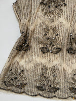 Load image into Gallery viewer, Heavily Embroidered Sheer Top-Bust 34 to 36