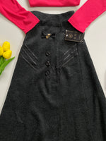 Load image into Gallery viewer, Ribbed Highneck - Bust 36 to 40 | Vintage Skirt- Waist 24 to 32