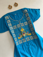 Load image into Gallery viewer, Embroidered Kurti-Bust 34