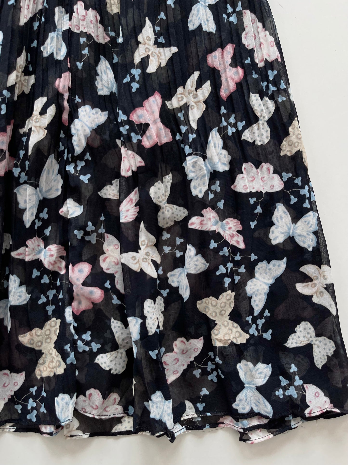 Butterfly Sheer Skirt-Waist 28 to 34