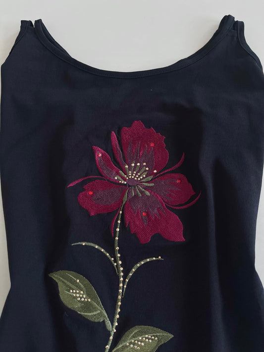 Vintage Embroidered Top-Bust 36 to 38