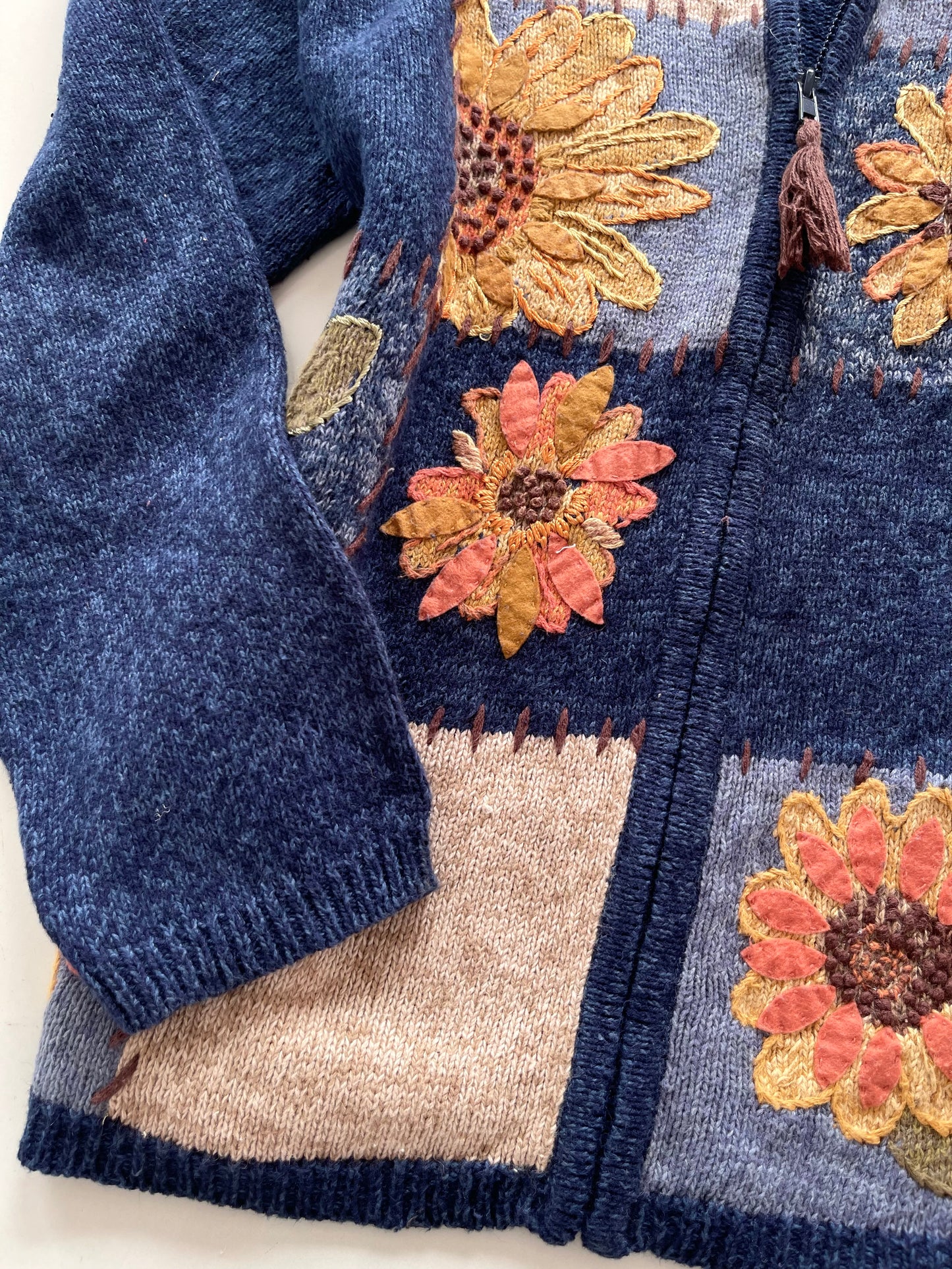 Tiara Embroidered Sweater-Bust 44