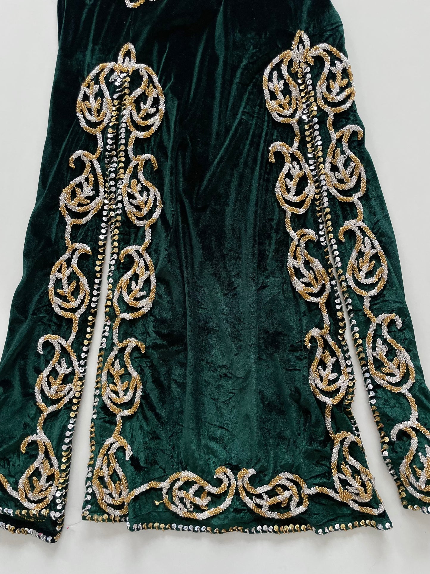 Heavily Embroidered Vintage Set Top-Bust 40 Waist-32 to 36