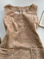 Load image into Gallery viewer, Winter Tweed Dress-Bust 36