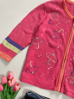 Load image into Gallery viewer, Christopher & Banks Hand Embroidered Zipper-Bust 40 to 44