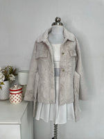 Load image into Gallery viewer, Super Duper Thick Suede Fur Belted Jacket - Bust 40 to 42