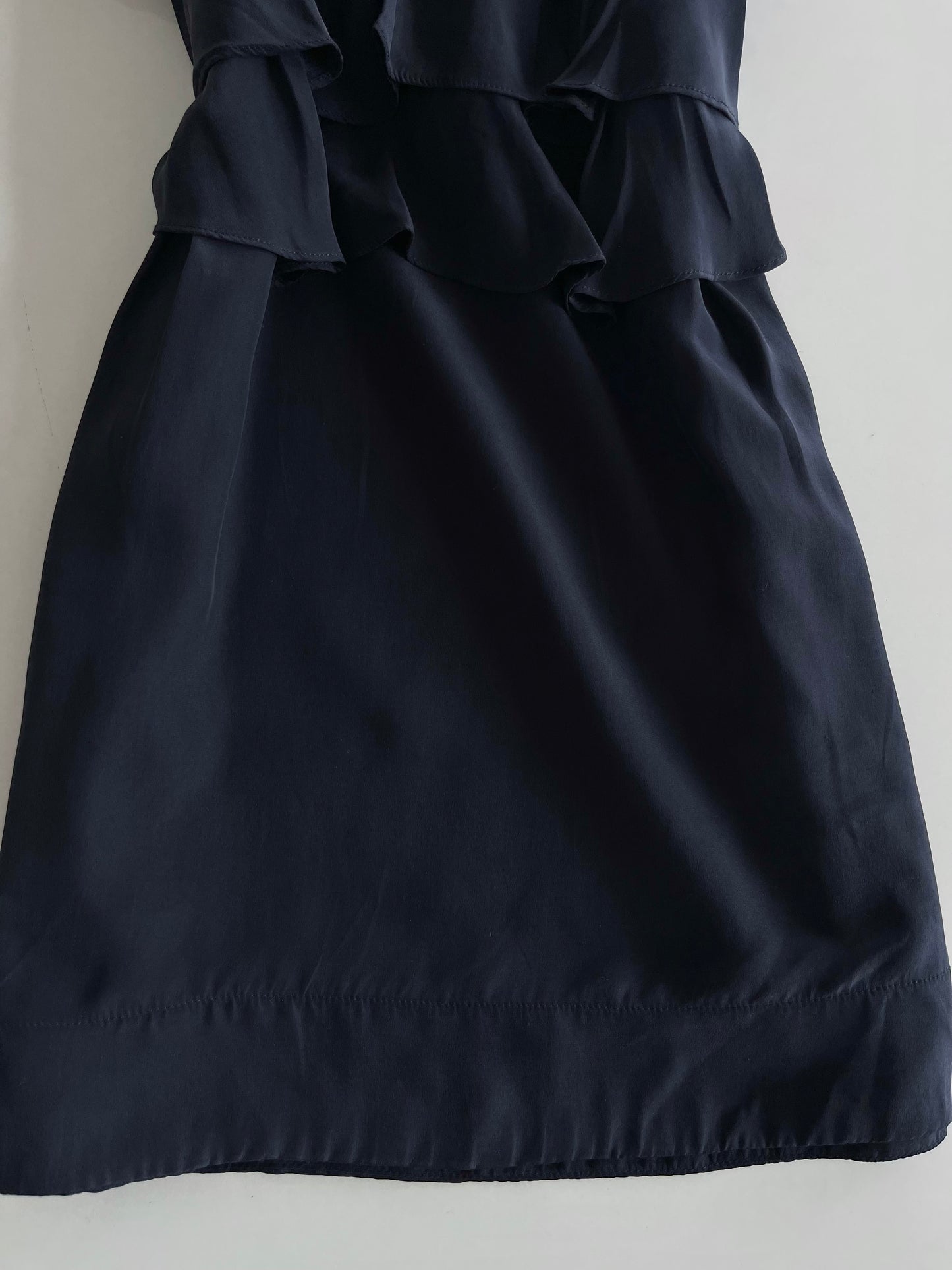 Sandro Ruffle Dress-Bust 38