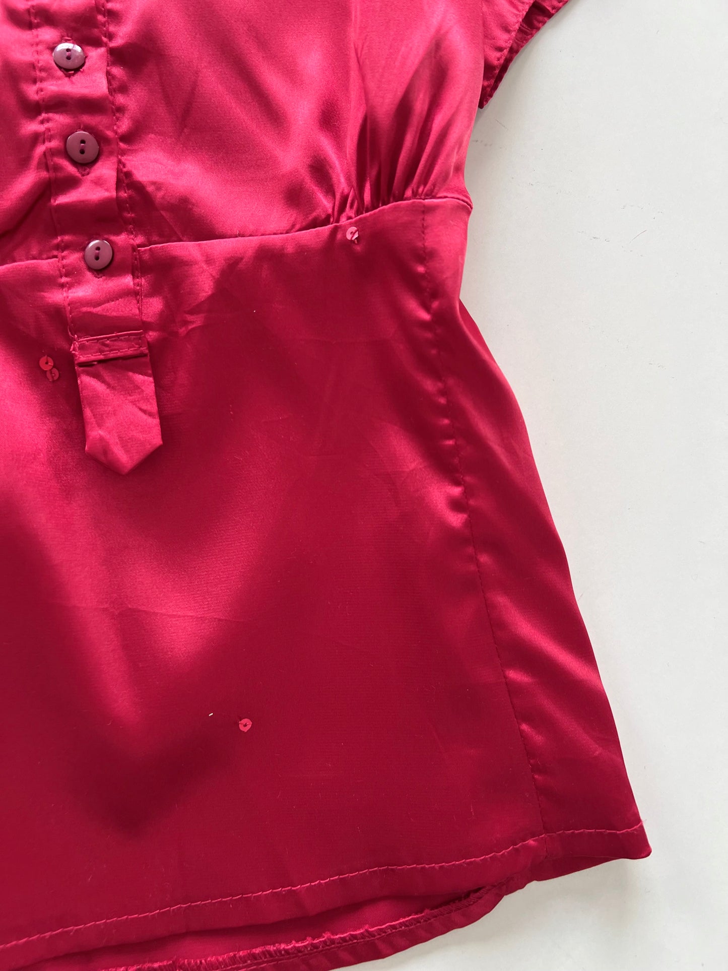 Faruk Satin Top-Bust 36