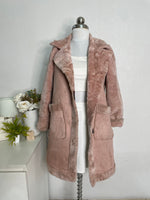 Load image into Gallery viewer, PINK SUEDE JACKET - BUST 34