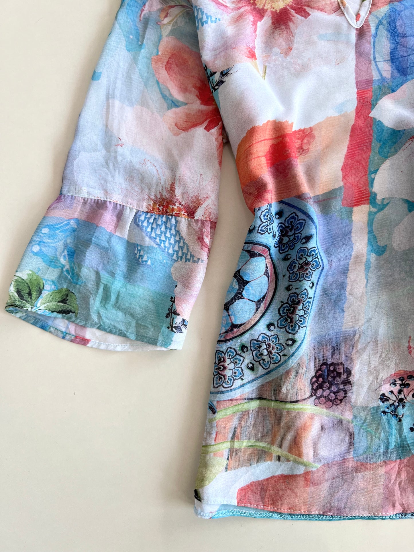 Vintage Sheer Top-Bust 42