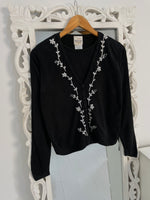Load image into Gallery viewer, Bentley Embroidered Vintage Sweater-Bust 36
