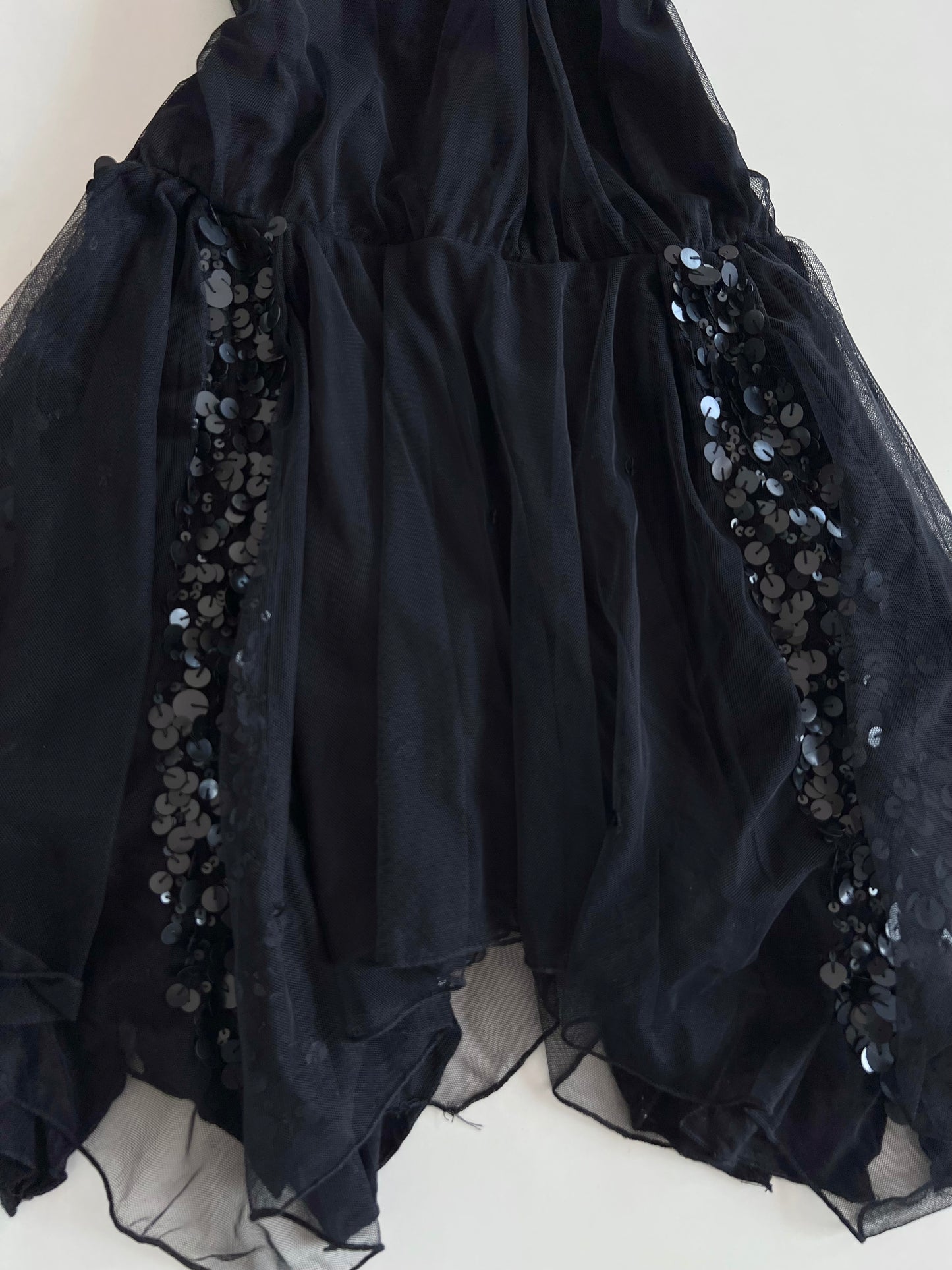 Vintage Embroidered Halter Dress-Bust 28 to 30