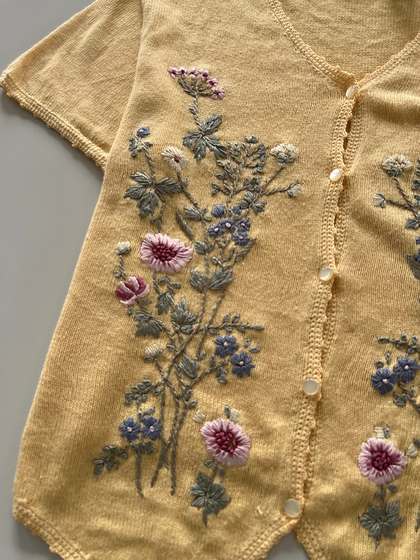 Two Twenty Embroidered Sweater-Bust 48