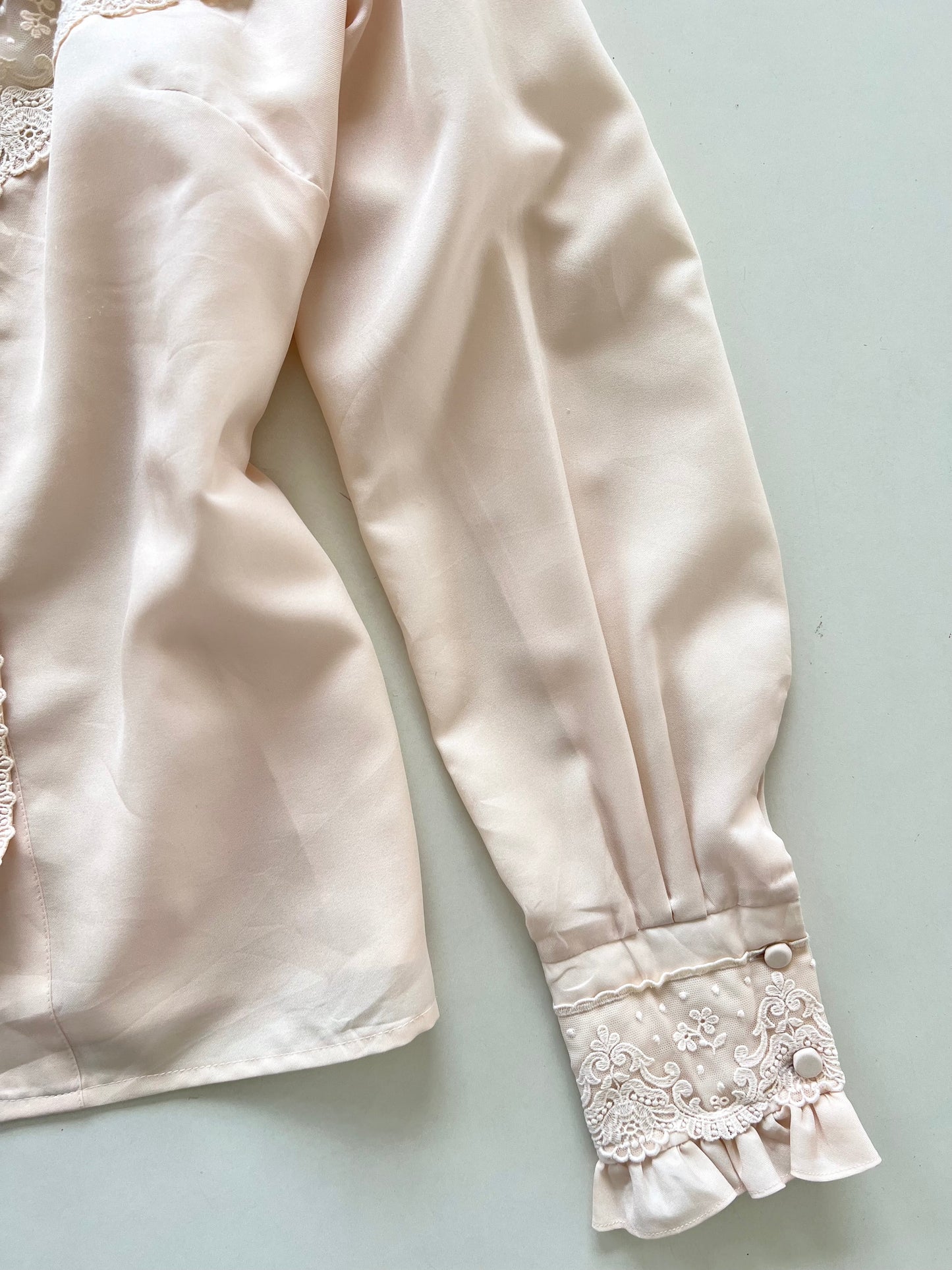 Victorian Vintage Lace Shirt-Bust 44