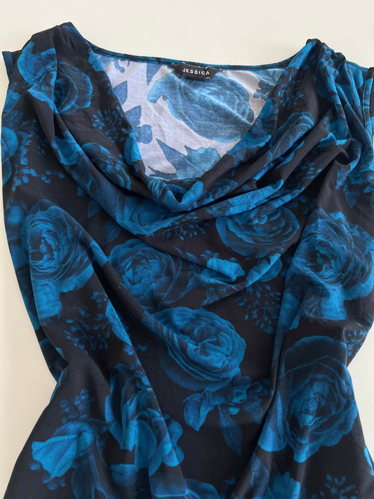 Jessica Cowl Neck Top-Bust 50 to 52