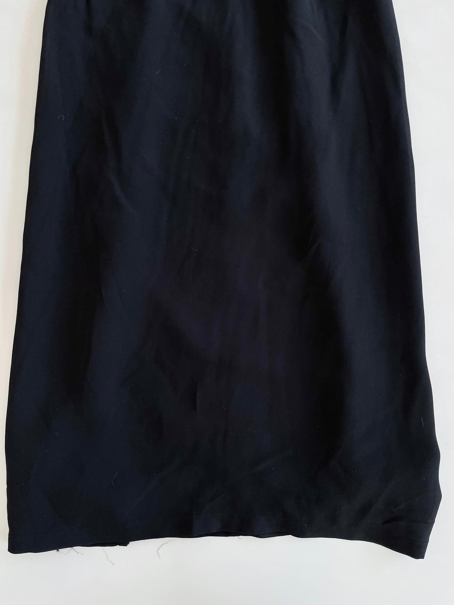Solid Black Skirt-Waist 34