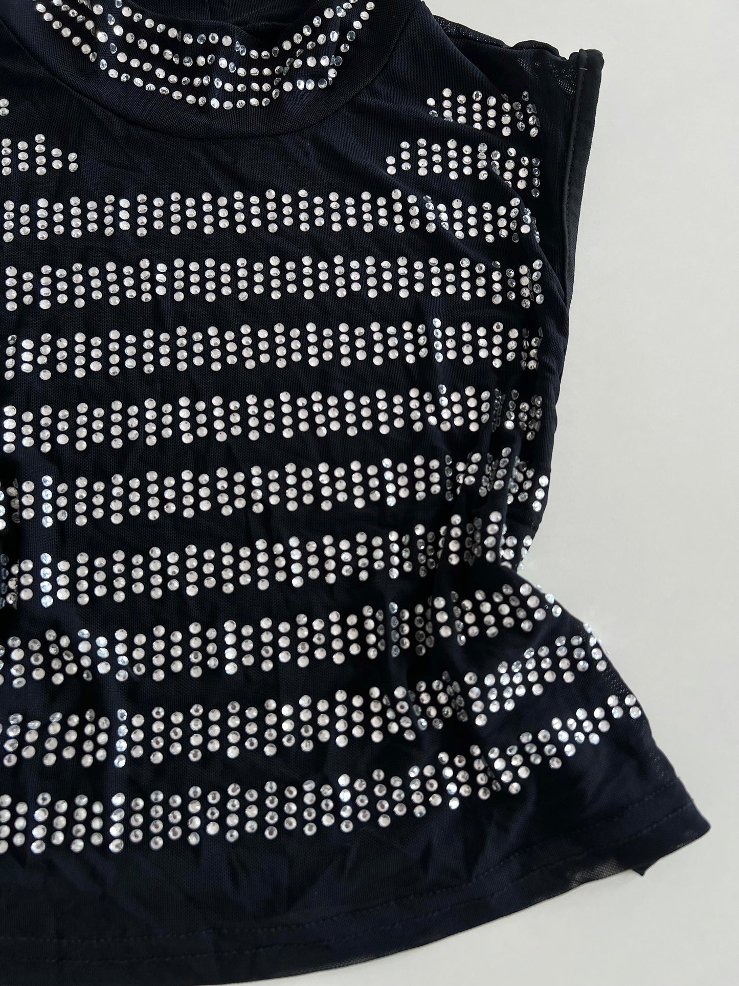 Sheer Embellished Top-Bust 32 to 34