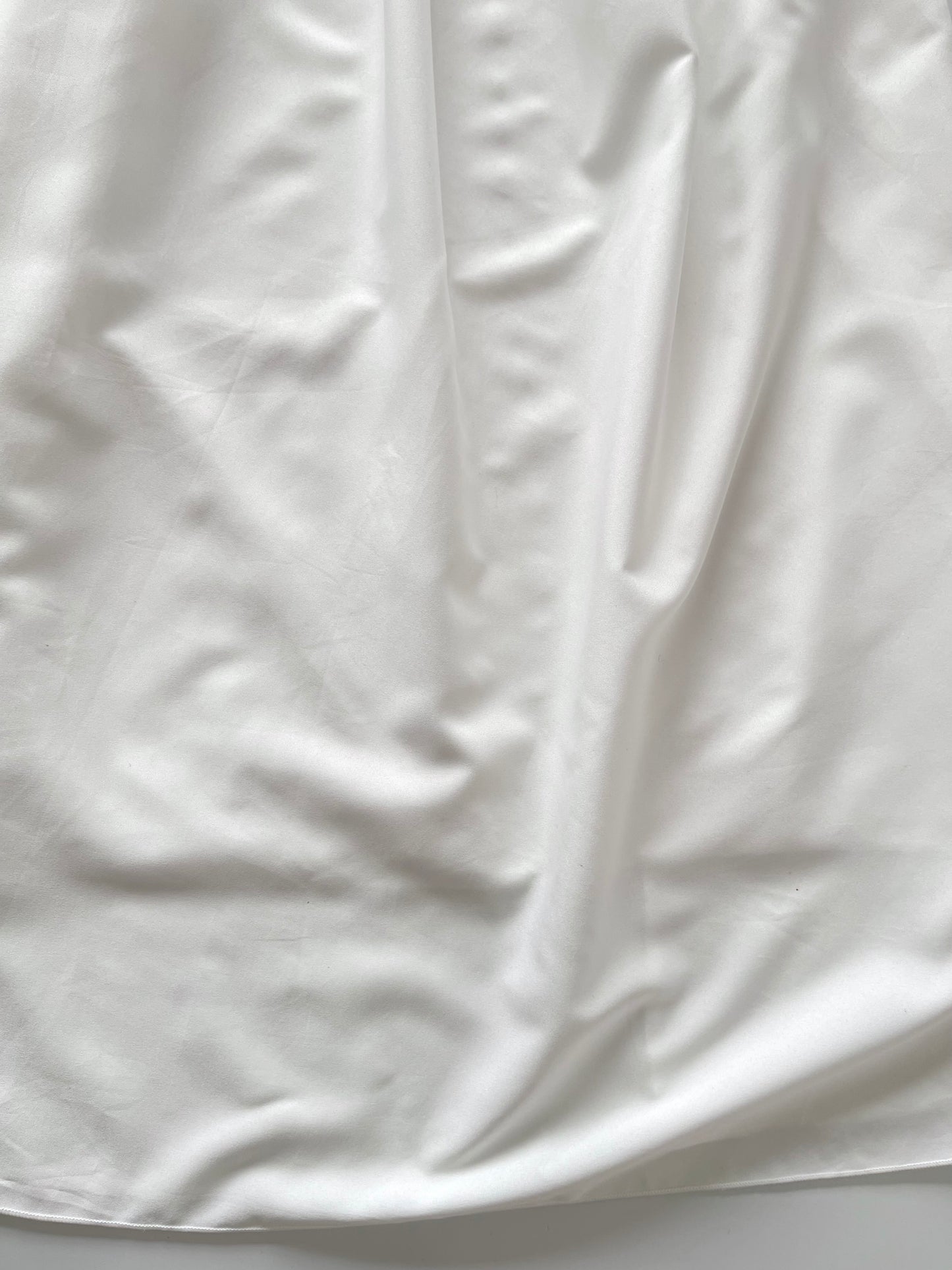 Milky White Dress-Bust 32 to 34