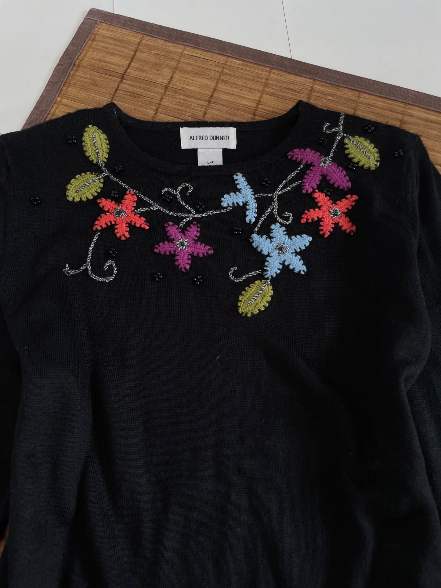 Alfred Dunner Cozy Winter Top-Bust 38