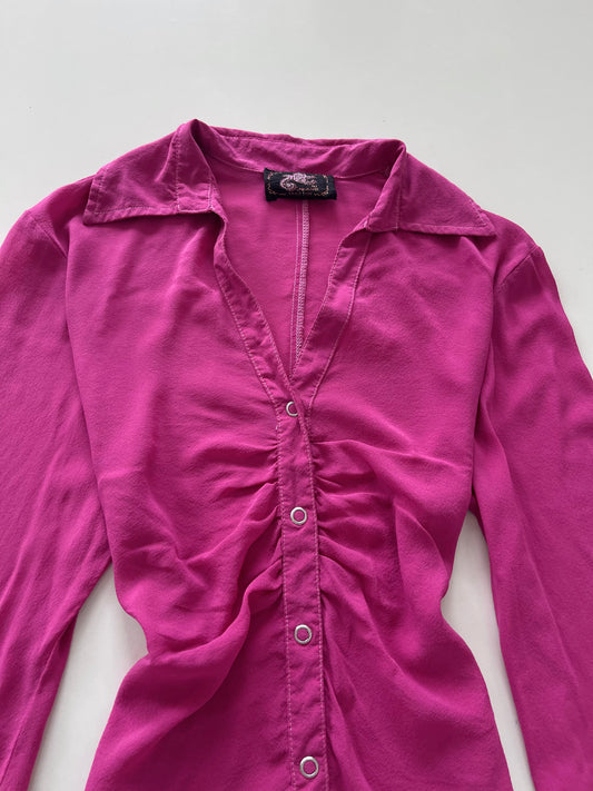 Pink Y2k Top-Bust 36