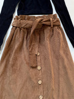 Load image into Gallery viewer, Vintage Corduroy Skirt-Waist 30 to 32