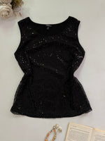 Load image into Gallery viewer, George Sequin Vintage Top-Bust 38 to 40