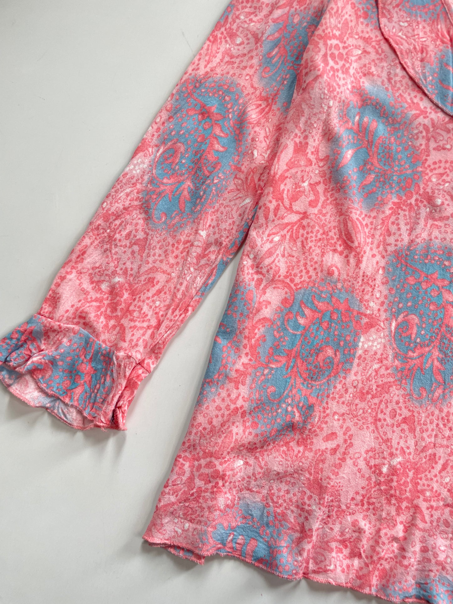 Ruffle Vintage Top-Bust 34 to 36