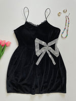 Load image into Gallery viewer, Princess Rhinestone Dress-Bust 32 to 34