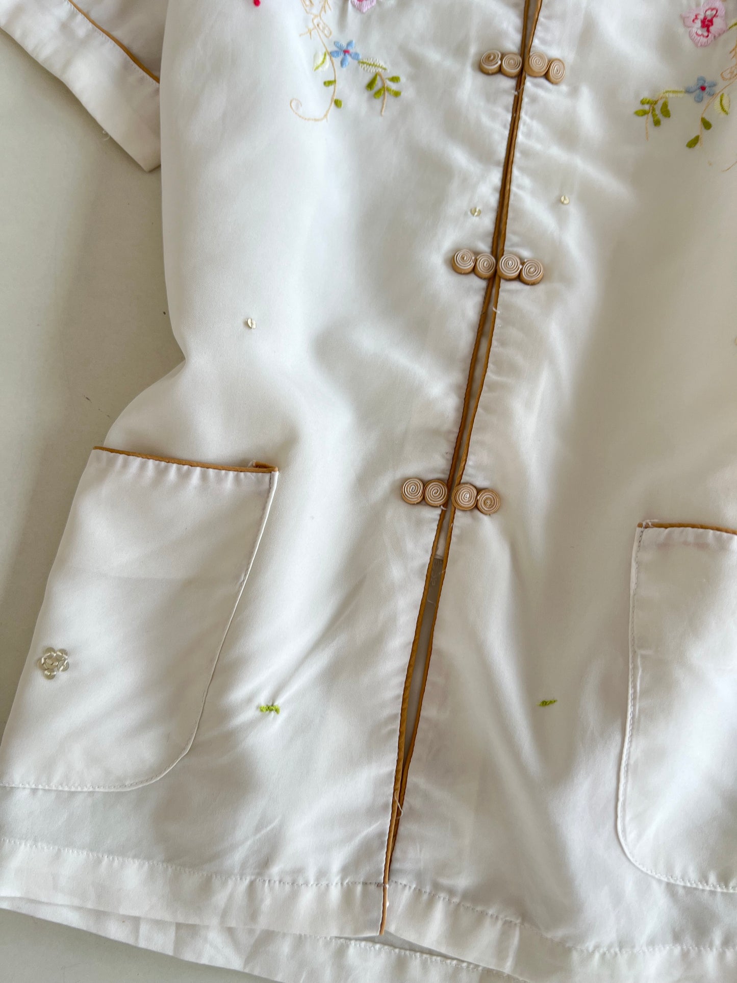 Chinese Embroidered Top-Bust 42
