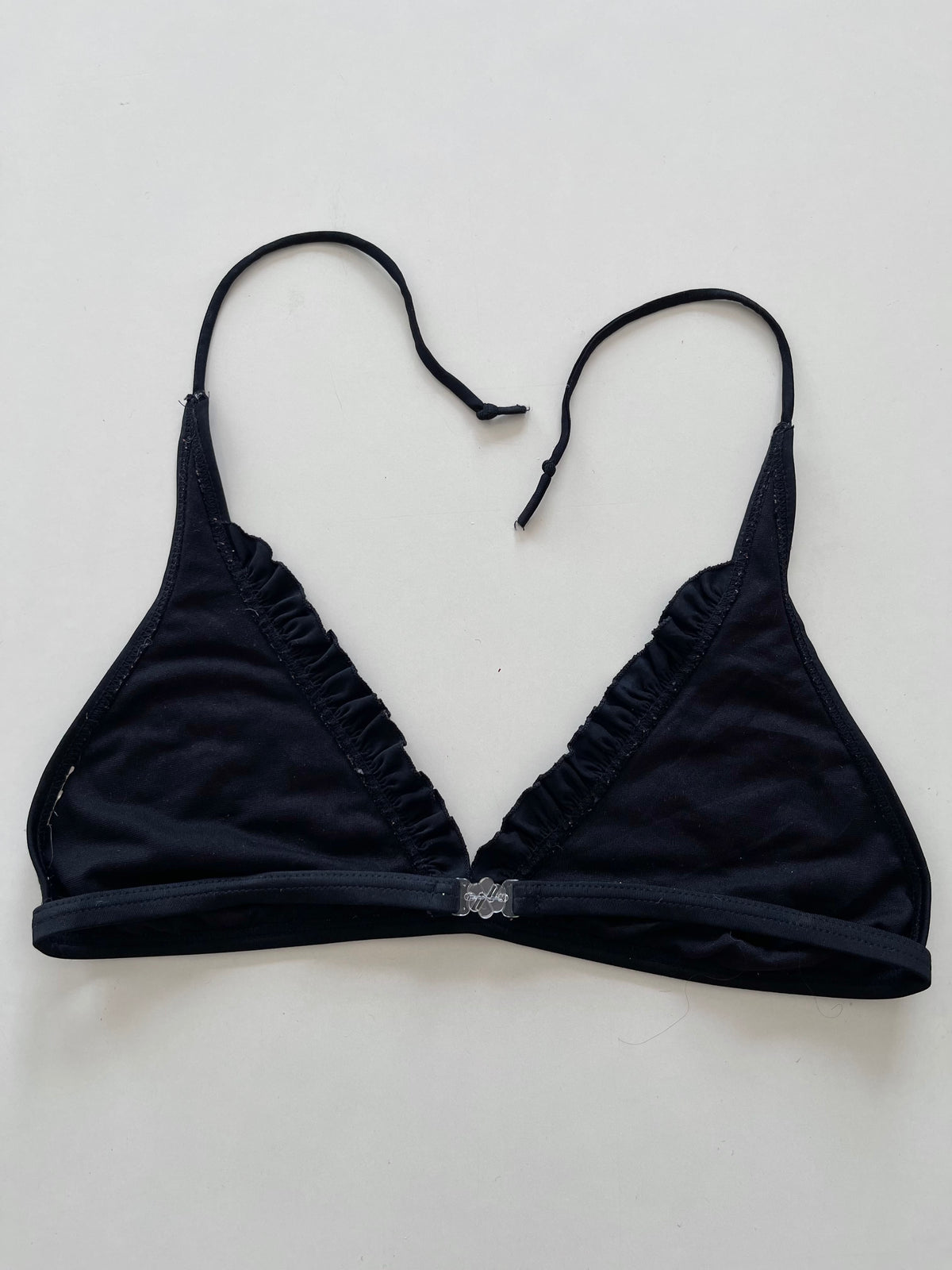 Embroidered Bikini Top-Bust 32 to 34