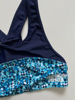 Load image into Gallery viewer, TWO BLUE SPORTS BRA - BUST 32 TO 34