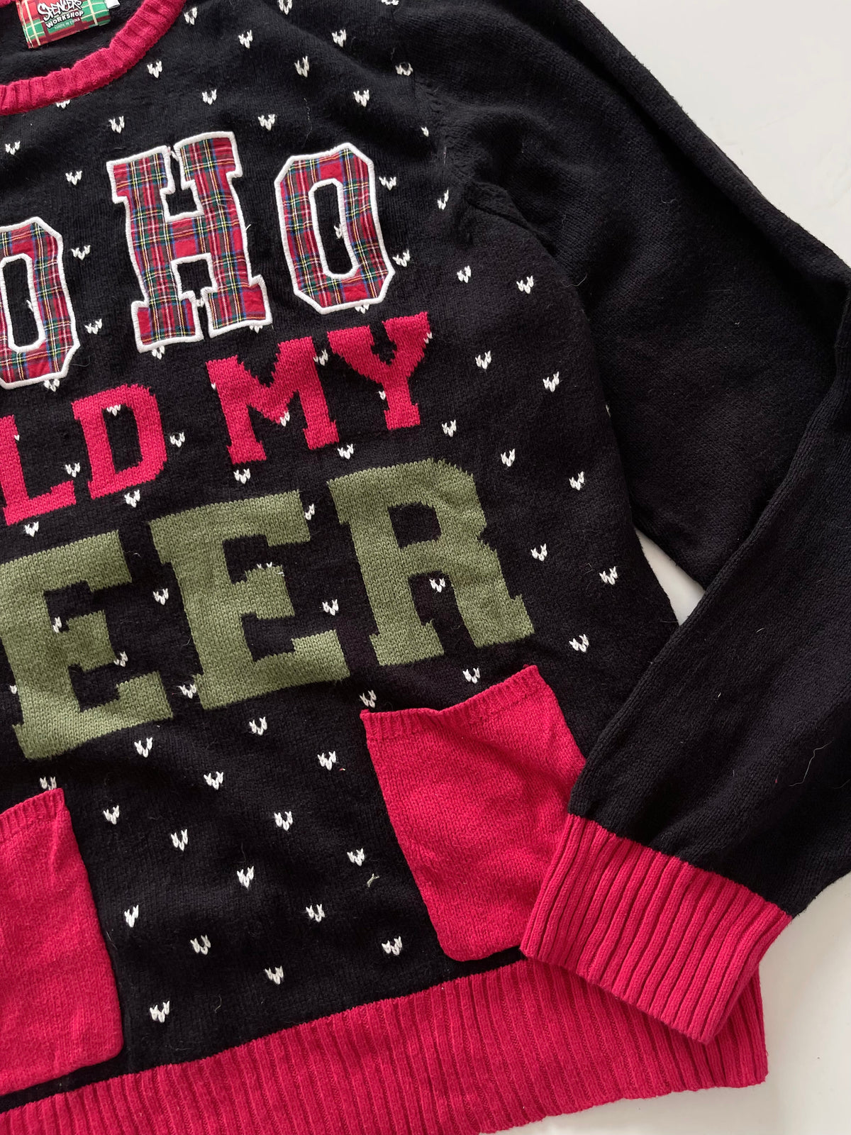 Spencer Workshop Christmas Embroidered Sweater-Bust 52