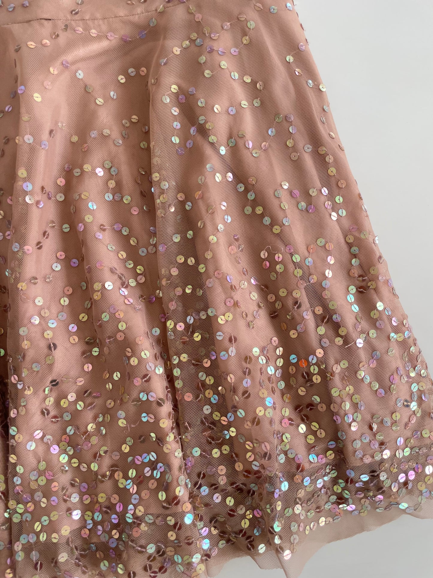 Lacy Sequin Skirt-Waist 34