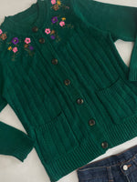 Load image into Gallery viewer, Embroidered Sweater-Bust 36