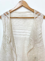Load image into Gallery viewer, Sheer Crochet Shrug-Bust 34 to 36