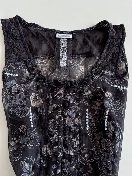 Street One Sheer Top-Bust 40