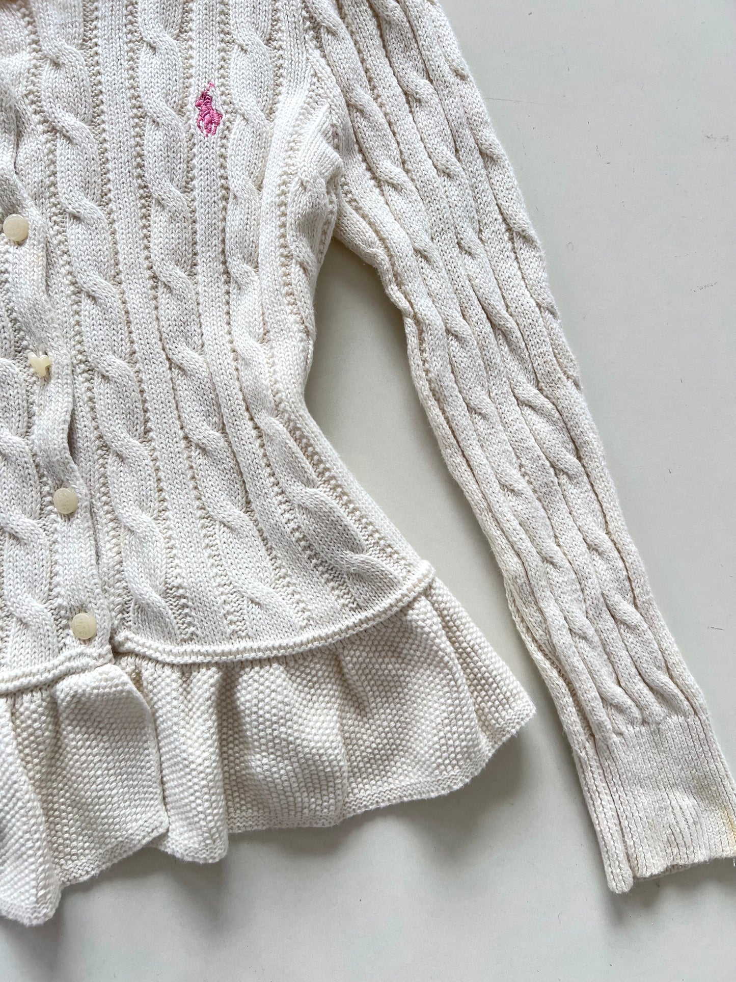 Ralph Lauren 100%Cotton Kid’s Vintage Cardigan-Bust 30