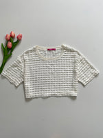 Load image into Gallery viewer, LA GO GO WHITE LACE TOP - BUST 38